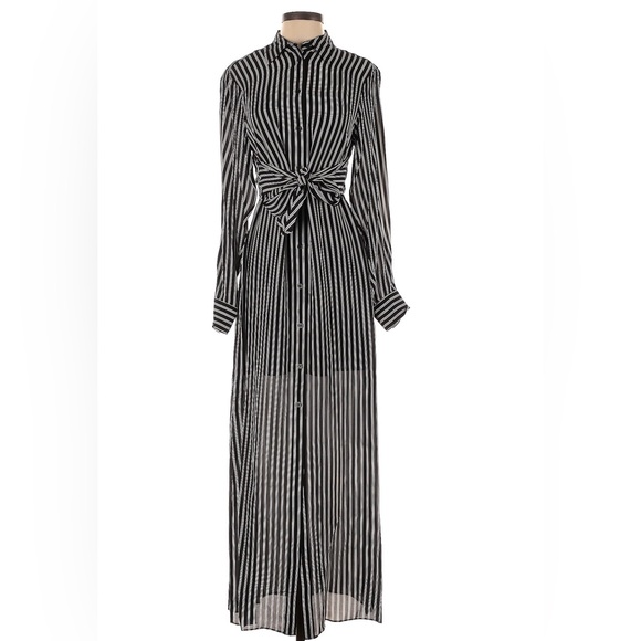 MICHAEL Michael Kors Dresses & Skirts - NWOT Michael Kors silk blend striped maxi dress